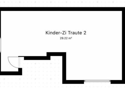Hof Schlossblick Pfingstberg Ferienwohnung Traute 2 Grundriss Kinderzimmer