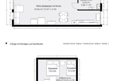 Hof Schlossblick Wohnung Helga Grundriss